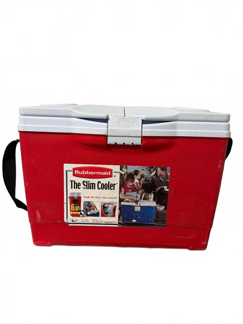 Vintage Rubbermaid Slim Cooler